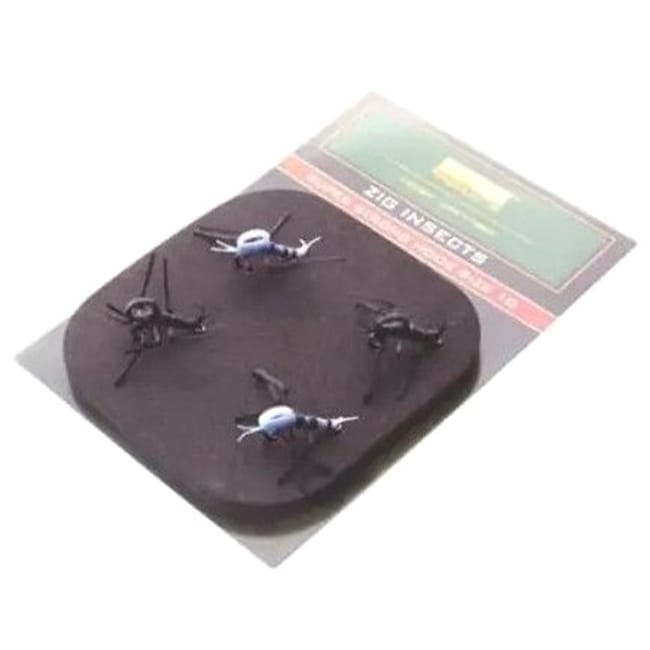 PB Products Super Strong Zig Hook Insects - White / Black