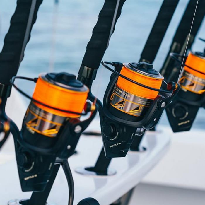 Penn Battle III Spinning Reel In Use 1