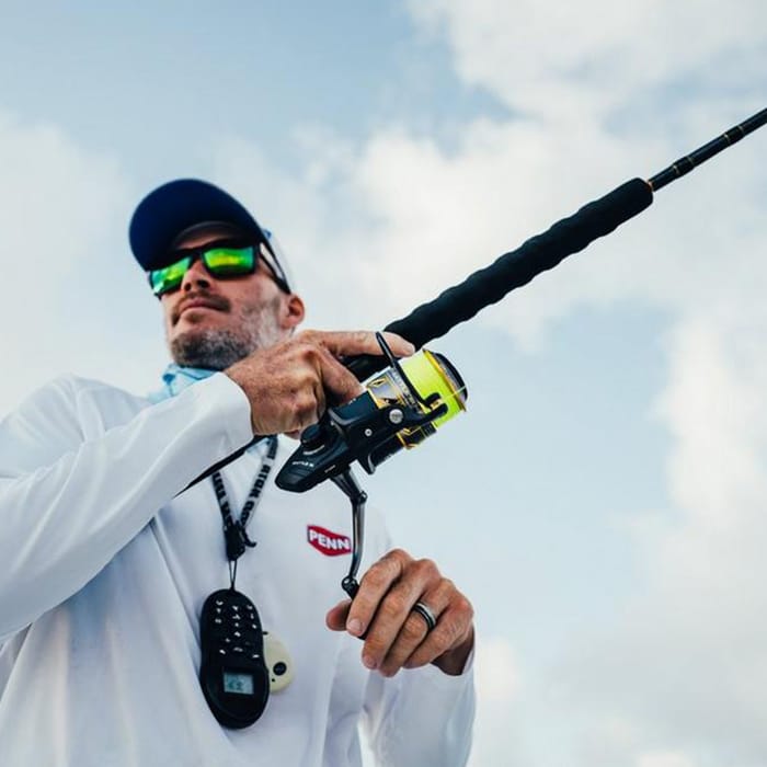Penn Battle III Spinning Reel In Use 3