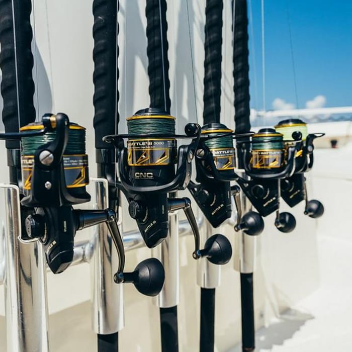 Penn Battle III Spinning Reel In Use 5