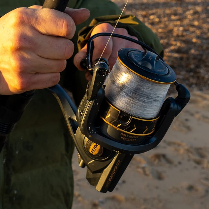 Penn Surfblaster Longcast Reel In Use  5