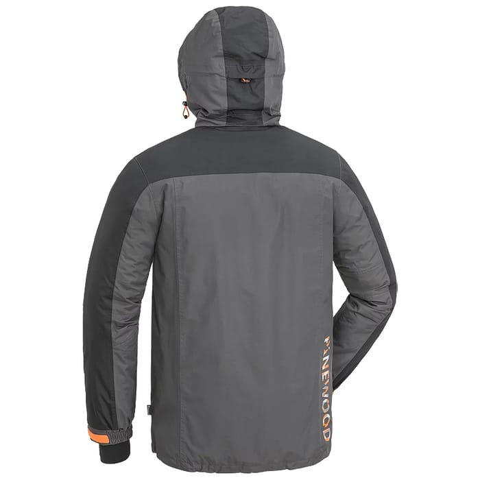 Pinewood Bolmen Fishing Jacket Dark Anthracite Back