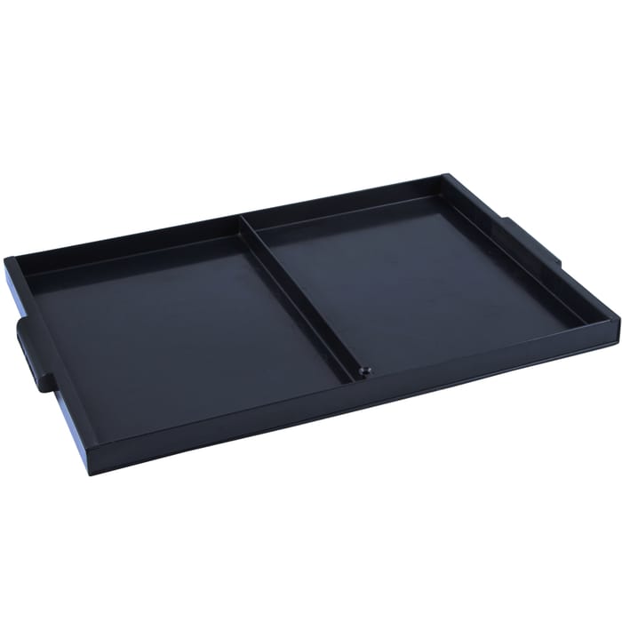 Preston Black Shallow Plastic Side Draw
