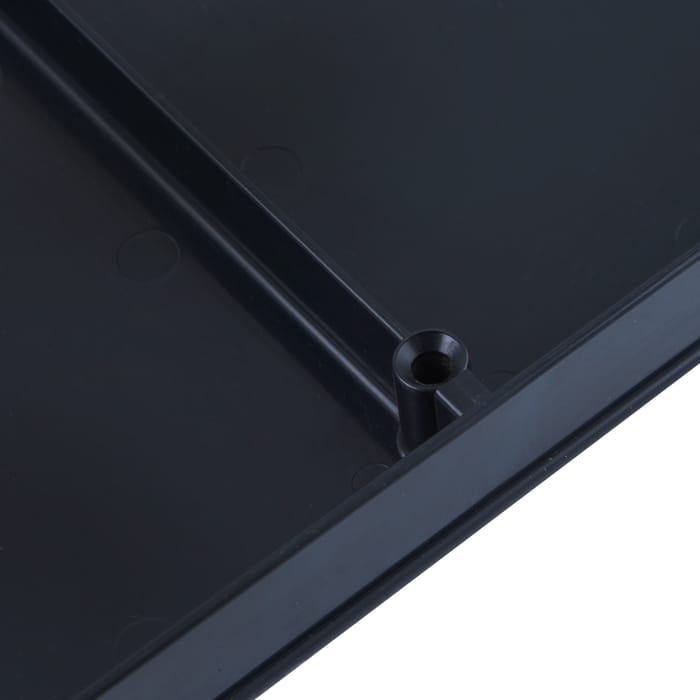 Preston Black Shallow Plastic Side Draw 1