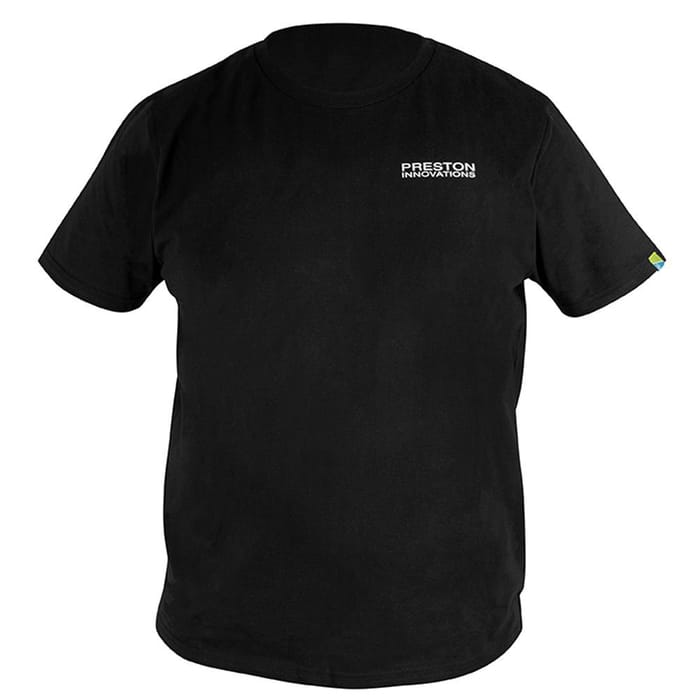 Preston Black Fishing T-Shirt