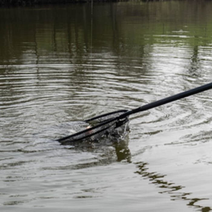 Preston Carbon Free Flow Landing Net