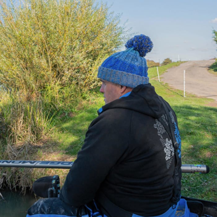 Preston Colour Block Bobble Hat