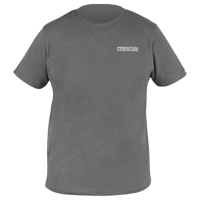 Preston Grey Fishing T-Shirt Front