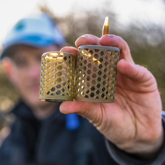 Preston ICS Bait Up Fishing Feeder In Use 5