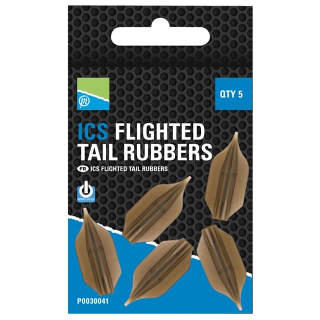 Preston ICS Flighted Tail Rubbers