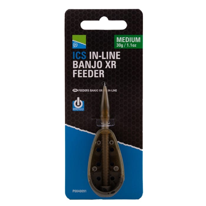 Preston ICS In-Line Banjo XR Fishing Feeder 5