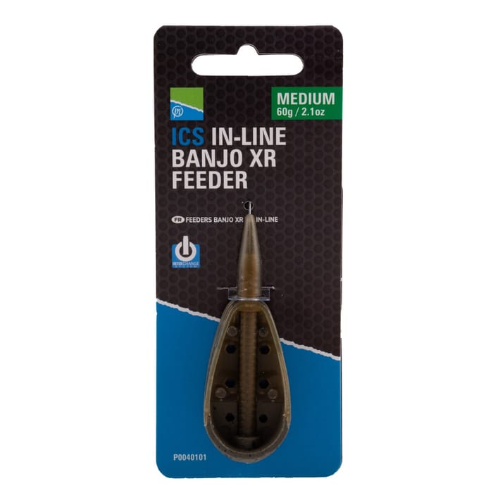 Preston ICS In-Line Banjo XR Fishing Feeder 7