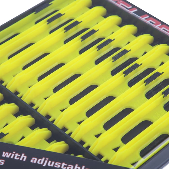 Preston In-Box Slider Winders In Trays Yellow 1