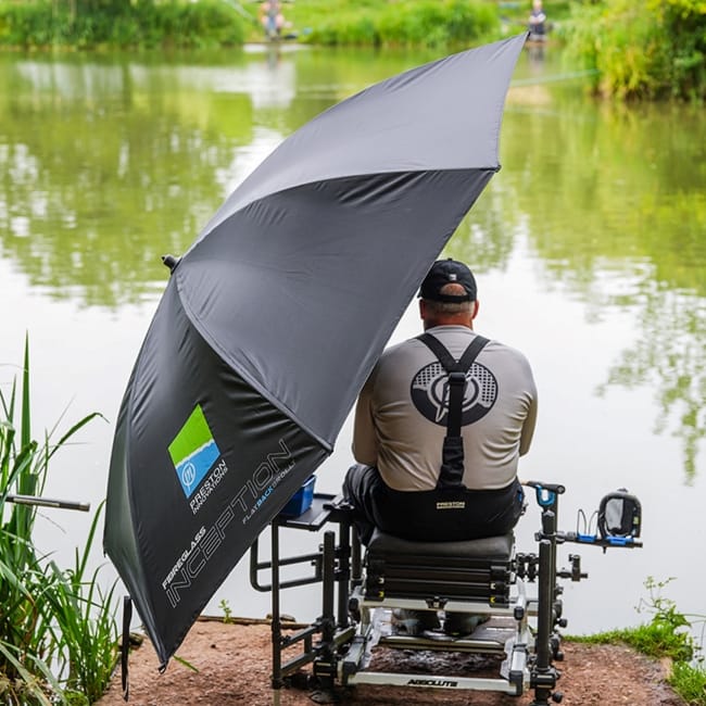 Preston Inception Fibreglass Flatback Brolly 50"