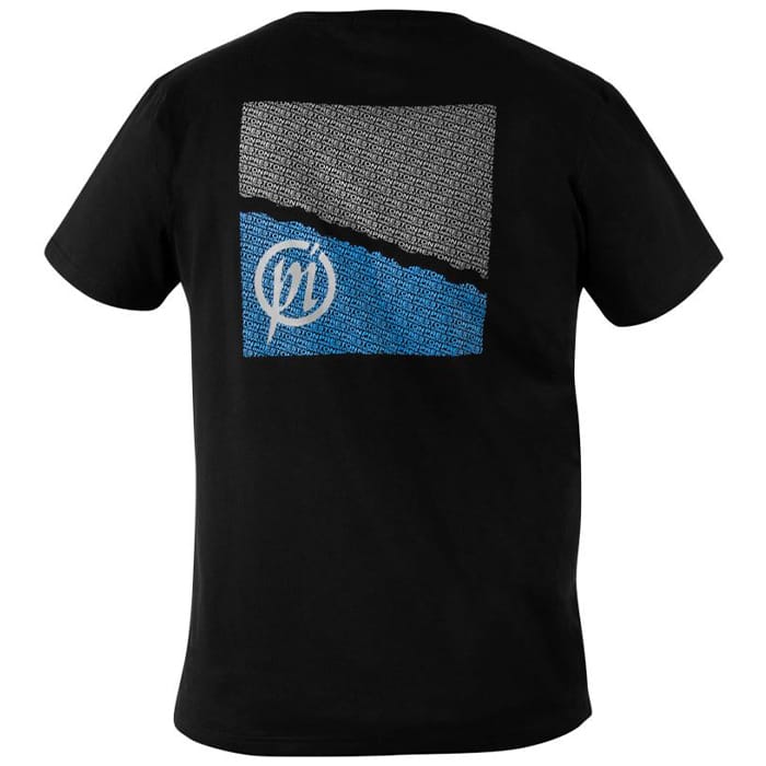 Preston Innovations Black Fishing T-Shirt Back