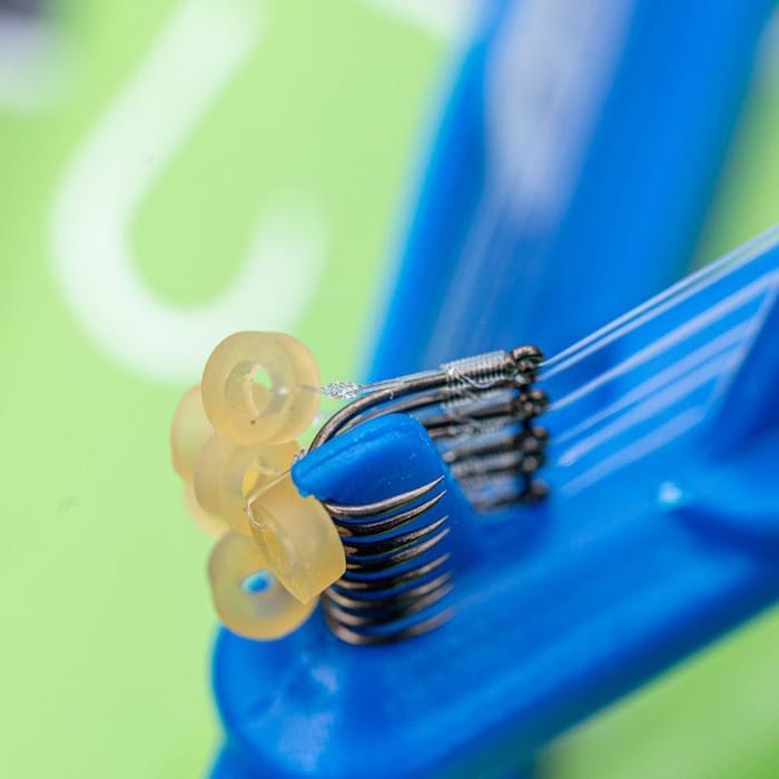 Preston GPM-B Banded Fishing Hair Rigs In Use 2