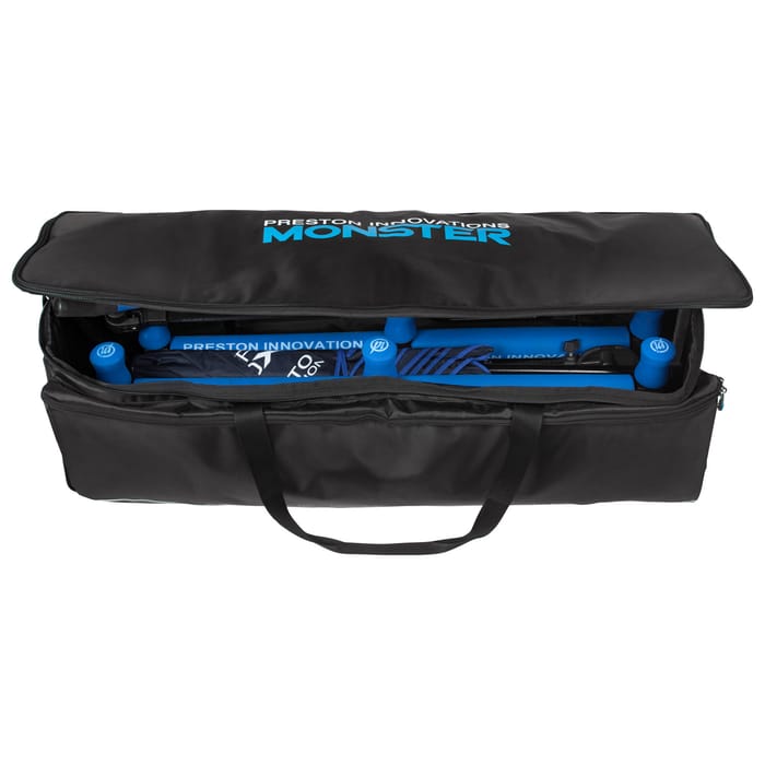 Preston Monster XL Roller And Roost Bag filled