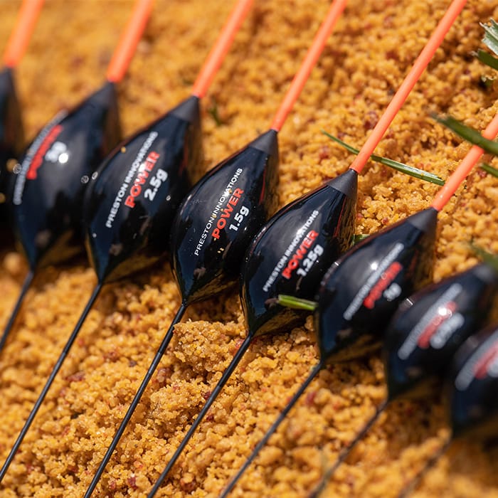 Preston Natural Pole Float Power Sizes 2