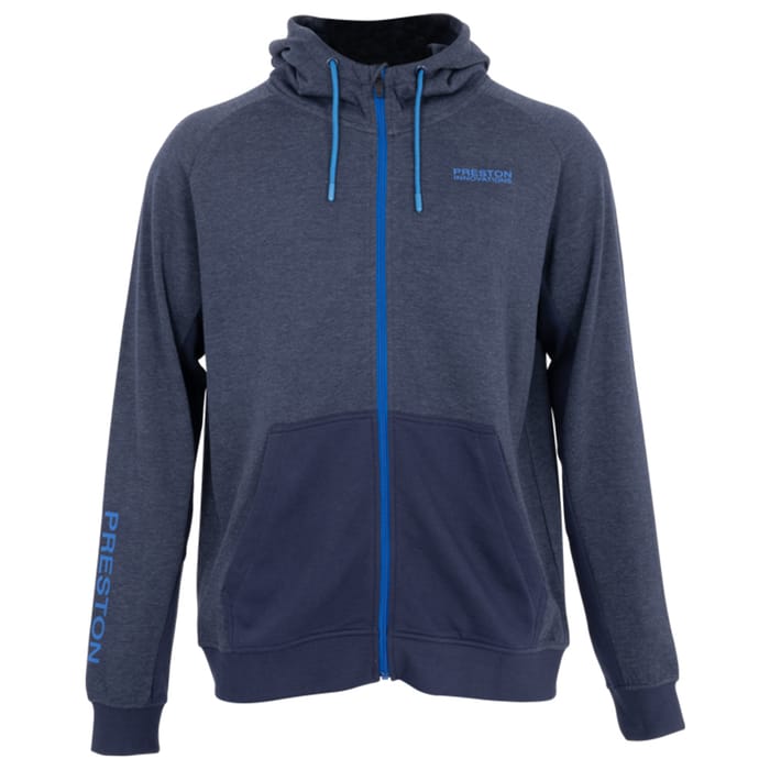 Preston Navy Tide Zip Hoodie