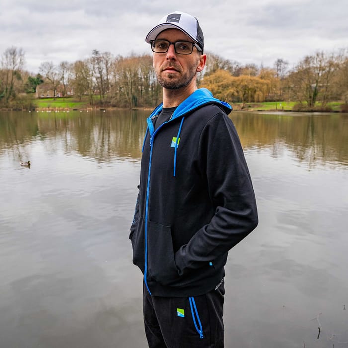 Preston Pro Zip Hoodie In Use 1