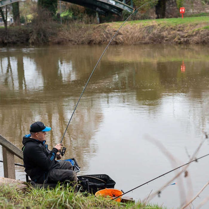 Preston Supera X Power Float Rod In Use 1
