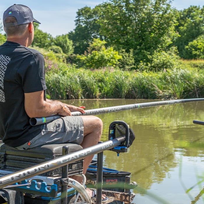 Preston Superium Carp 16M Pole In Use 2