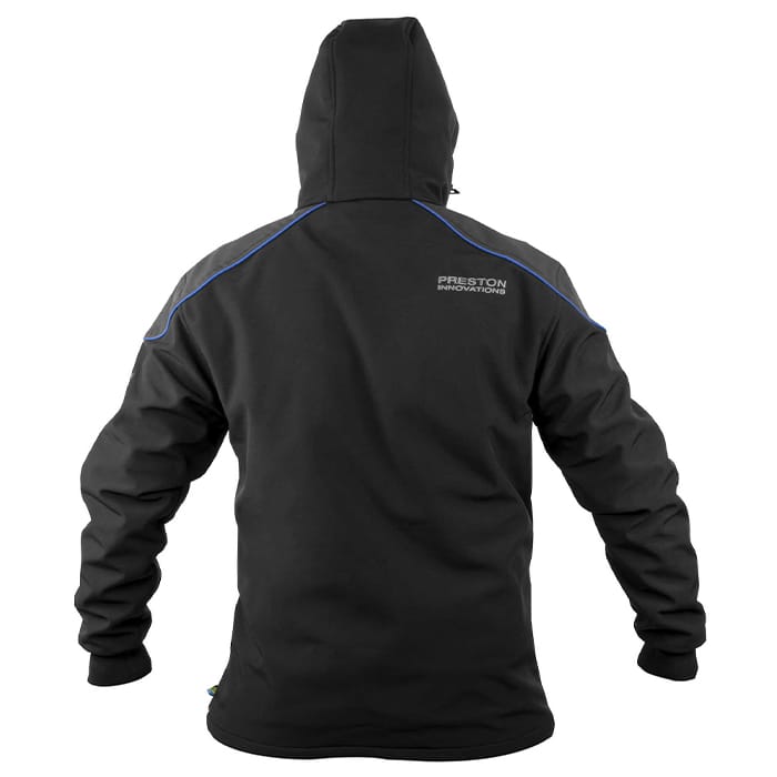 Preston Thermatech Heated Soft Shell Fishing Jacket Back