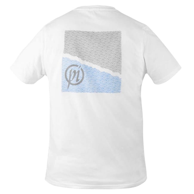 Preston White Fishing T-Shirt In Use 