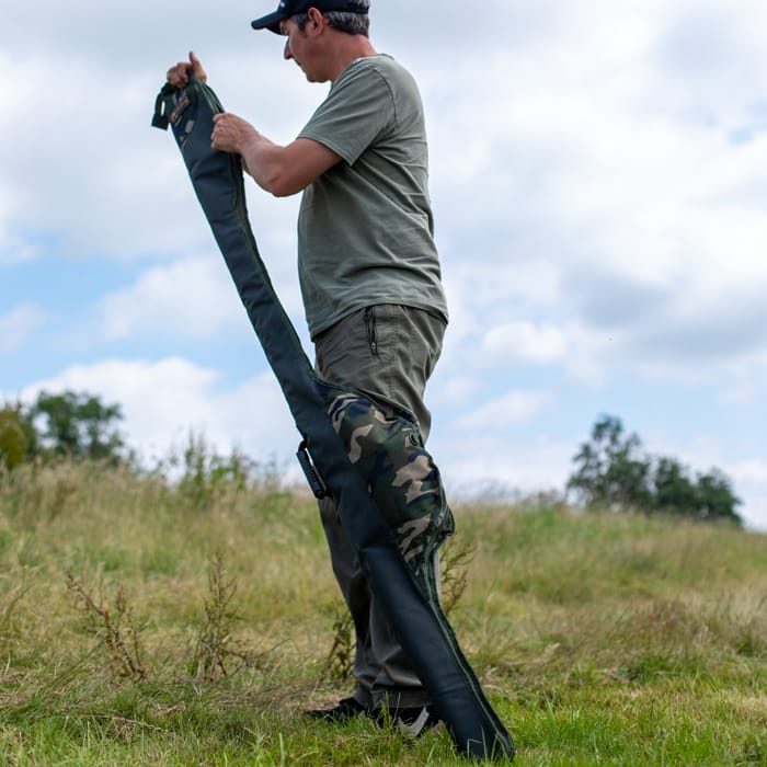 Prologic Avenger Padded Rod Fishing Sleeve 1 Rod In Use 1