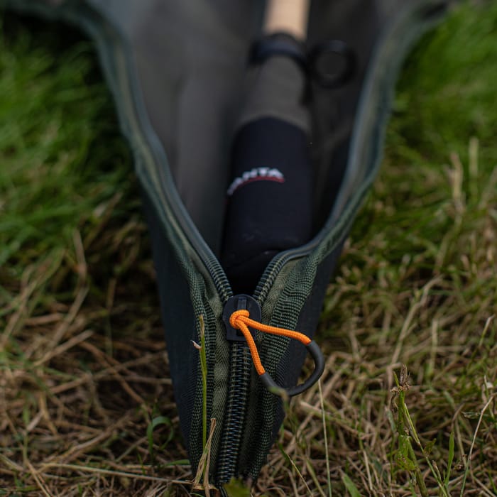 Prologic Avenger Padded Rod Fishing Sleeve 1 Rod In Use  3