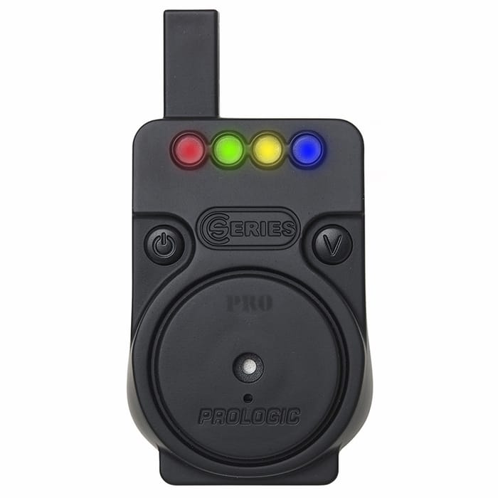 Prologic C-Series Pro Bite Alarm Set 3+1+1 Receiver Lit Up