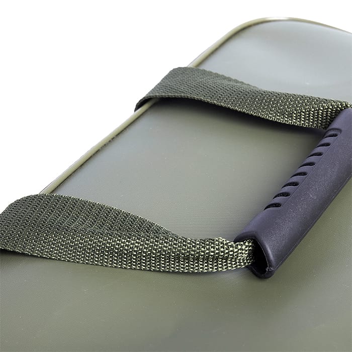 Prologic Element Storm Safe Camo Fishing Barrow Bag Close Up Handle