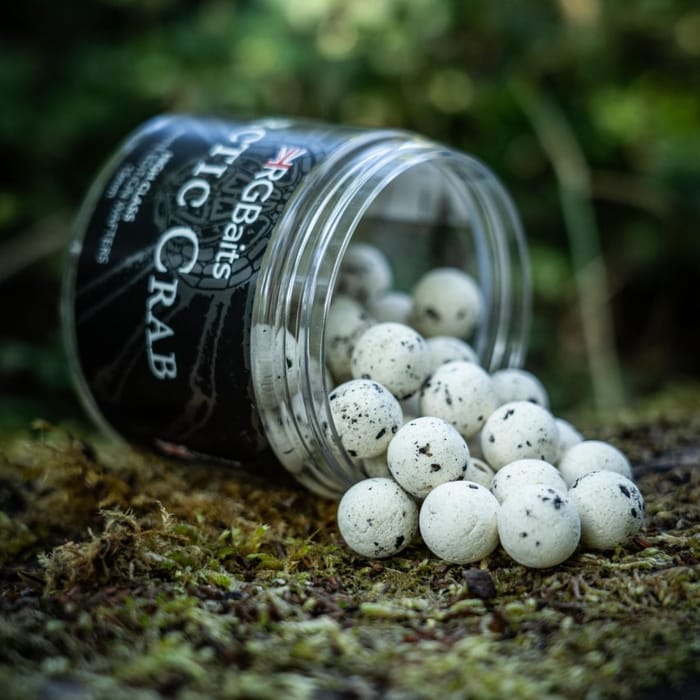 RG Baits Arctic Crab High Class White Edition Wafters + Booster