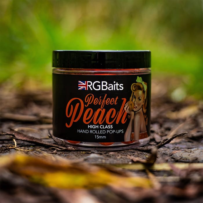 RG Baits High Class Pop Ups Inc Booster - Perfect Peach