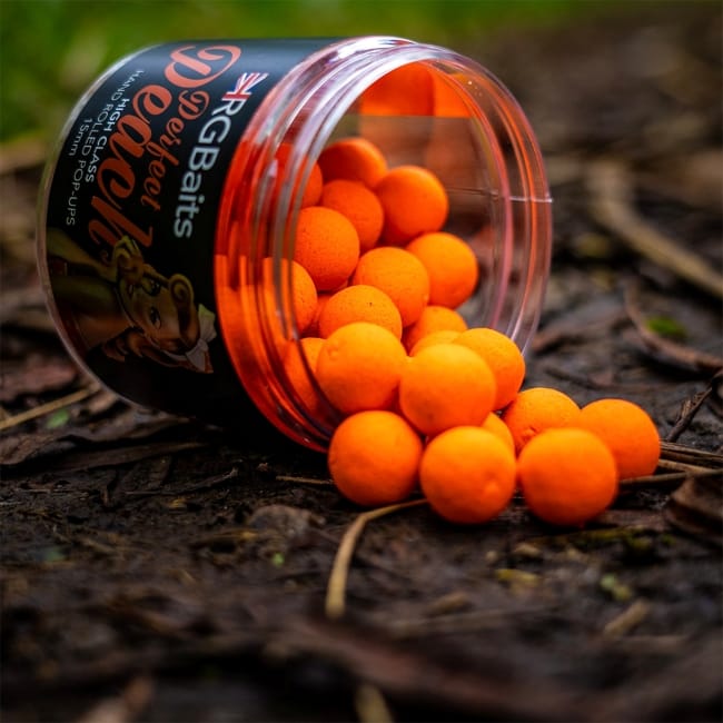 RG Baits High Class Pop Ups Inc Booster - Perfect Peach