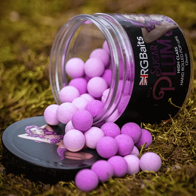 RG Baits Sugar Plum 'Pin Up' Pop Ups Inc Booster - Sugar Plum