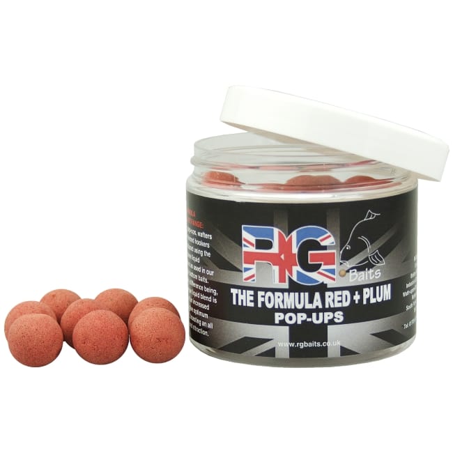 RG Baits The Formula Red + N-I Plum Pop Ups