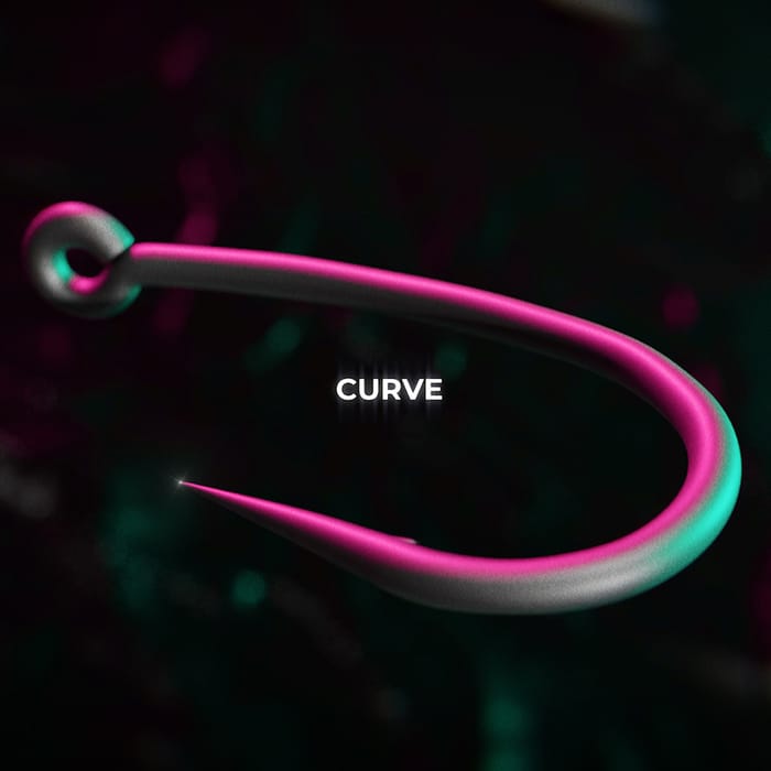 RidgeMonkey Ape-X Curve Hooks Barbed 2