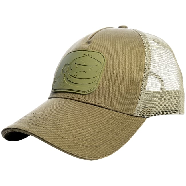 RidgeMonkey APEarel Dropback Trucker Fishing Cap Green