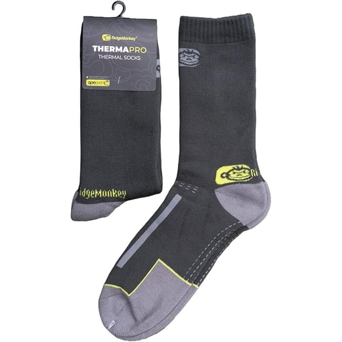 RidgeMonkey APEarel ThermaPro Thermal Socks - Green