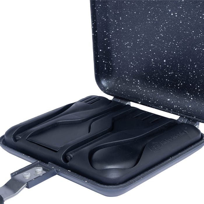 RidgeMonkey Classic Sandwich Toaster Granite Edition Inside 1