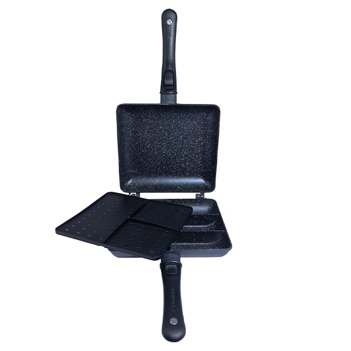 RidgeMonkey Connect Combi & Steamer XXL Granite Edition Open