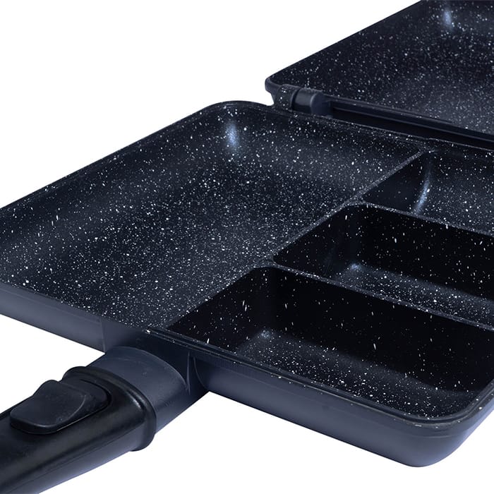 RidgeMonkey Connect Combi & Steamer XXL Granite Edition Close Up Open