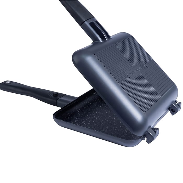 RidgeMonkey Connect Sandwich Toaster Granite Edition Open