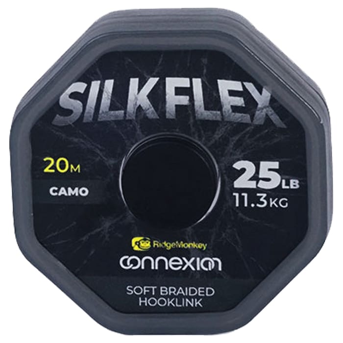 RidgeMonkey Connexion SilkFlex Soft Braid Hooklink
