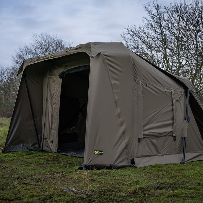 RidgeMonkey Escape XF1 Compact 1 Man Bivvy open