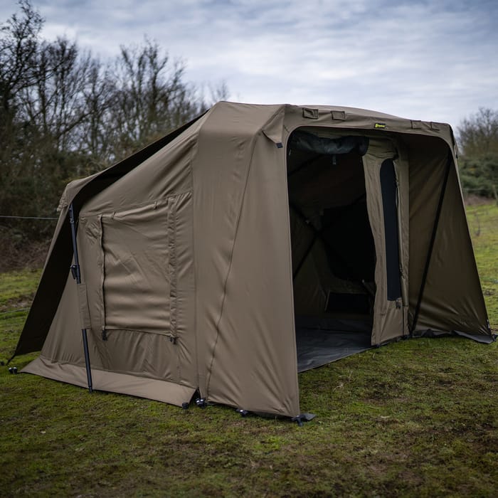 RidgeMonkey Escape XF2 Standard 2 Man Fishing Bivvy In Use 4