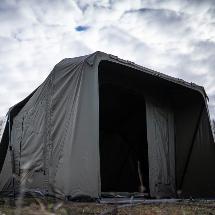 RidgeMonkey Escape XF2 Standard 2 Man Fishing Bivvy In Use 6
