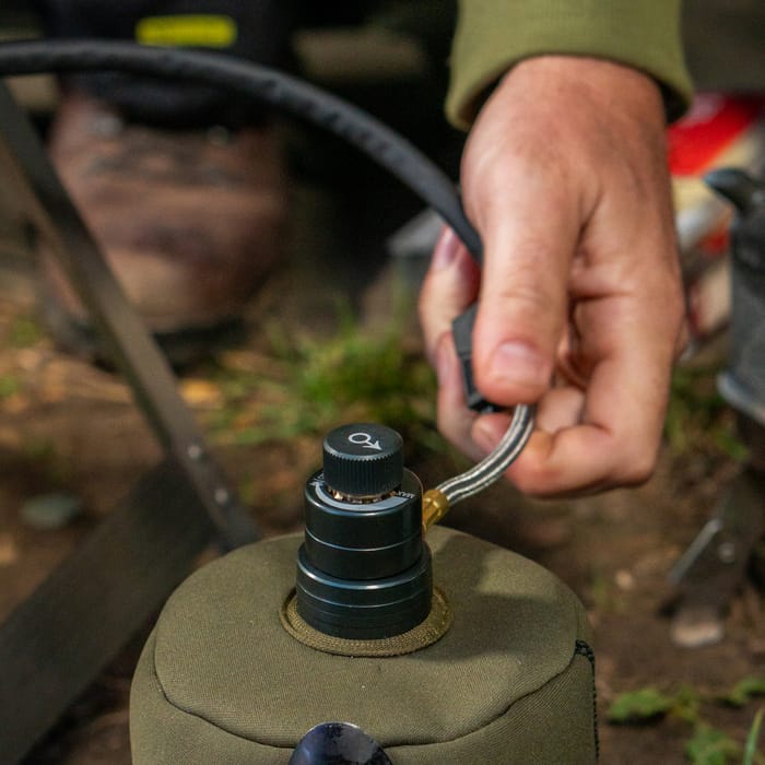 RidgeMonkey Fishing Grilla BBQ In Use 7