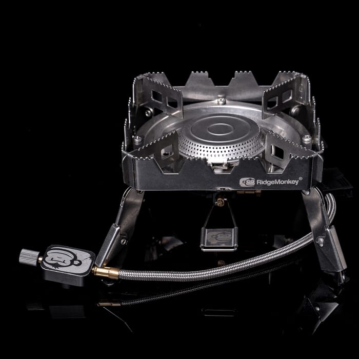 RidgeMonkey Quad Fishing Stove Pro In Use 9